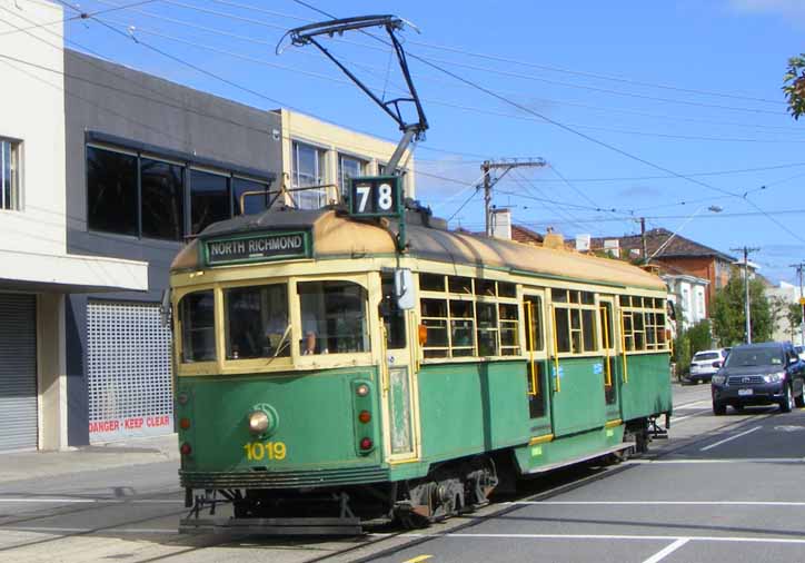 Yarra Trams W class 1019